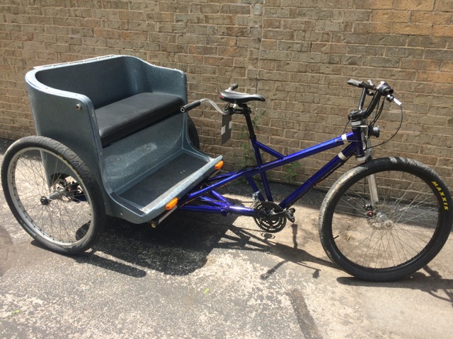 pedicab bicycle